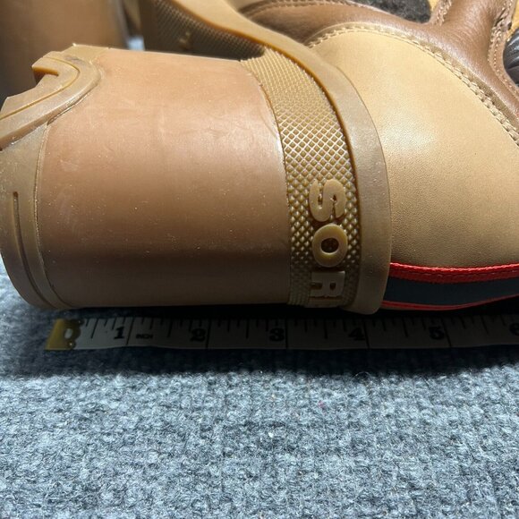 Sorel Women's Brex Heel Cozy Lace Bootie Boot Tawny Buff Brown Size 11 NWOB - Picture 8 of 10